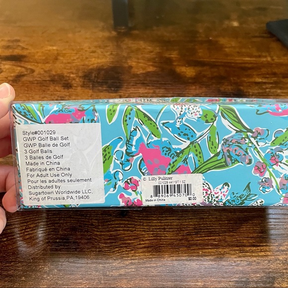 Lilly Pulitzer Golf Ball Set - Picture 5 of 6